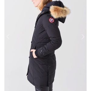 AUTHENTIC Canada Goose Lorette Down Parka SMALL - Women's - Black